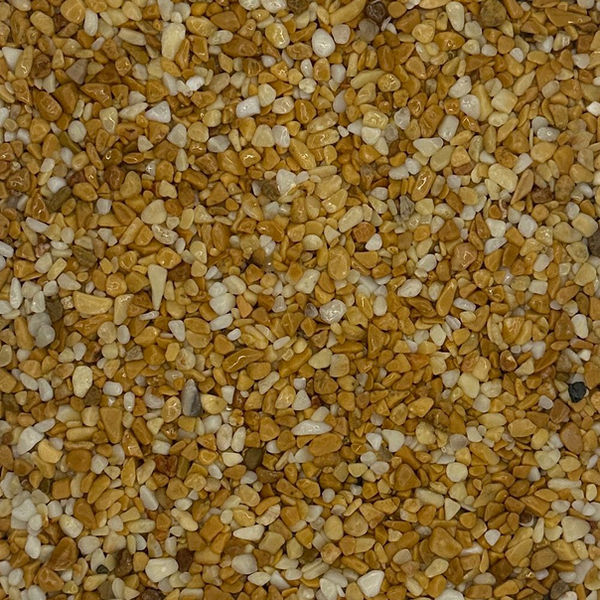 Farbmuster Marmorkies Giallo Sienna